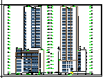 某三甲医院二十层住院楼建筑设计CAD施工图纸-图二