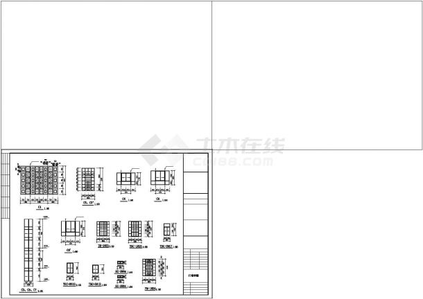 [武夷山]某四层特色别墅建筑cad施工图（421平方米）-图二