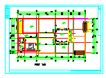 [北京]两层四合院建筑cad设计施工图纸（含效果图）