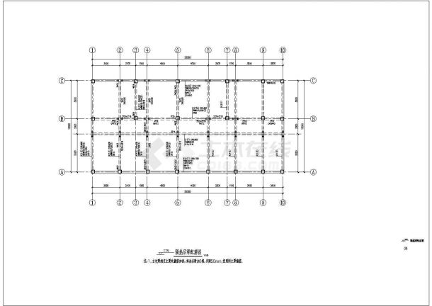 烘干中心+社区用房+社区卫生院 （结构）-图一