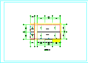 单层轻型钢结构简易房建筑结构全套CAD施工图-图二