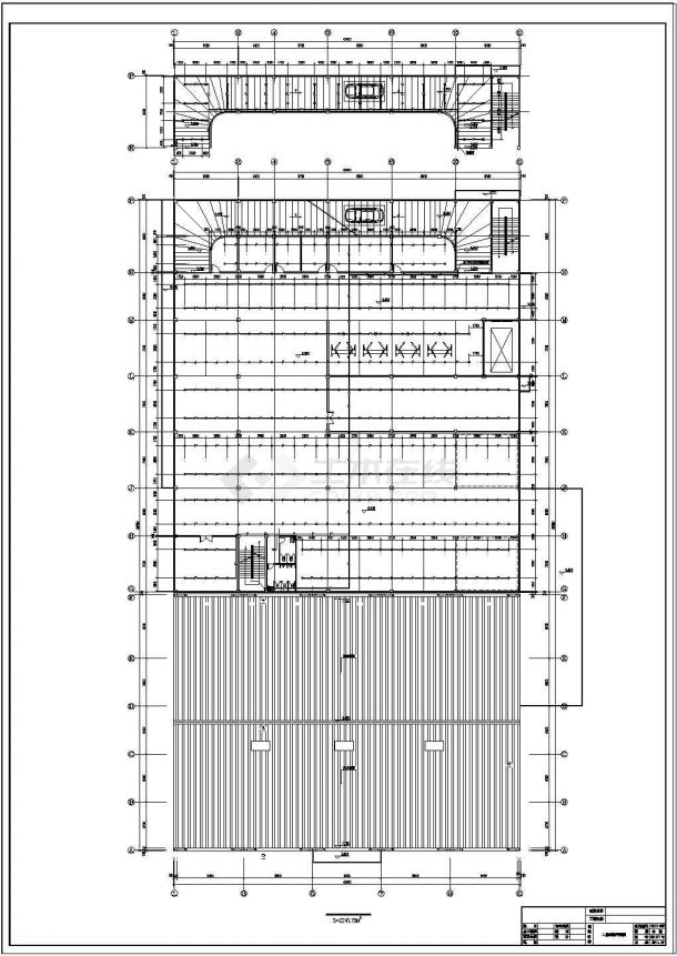 [北京]汽车4S店展厅及维修车间给排水施工图纸（虹吸雨水系统） cad图纸-图二