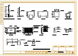 公交候车亭cad施工设计图纸（含投标文件）-图二