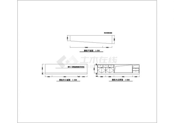 杭州某地商住楼IT办公空间全套装饰施工设计cad图-图一