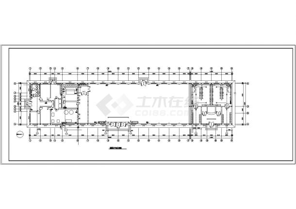  Plant office building and canteen water heating design cad construction drawing - Figure 2
