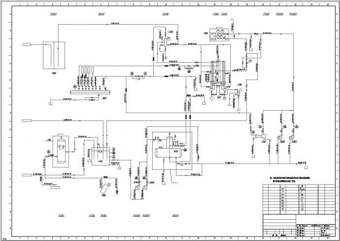 工厂10t燃煤锅炉房整套设计图纸_图1