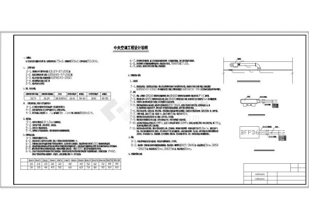 火锅店中央空调整套设计cad施工图纸-图一