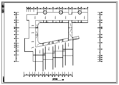 某二层欧美风格幼儿园教学楼建筑设计cad图，共十张-图二