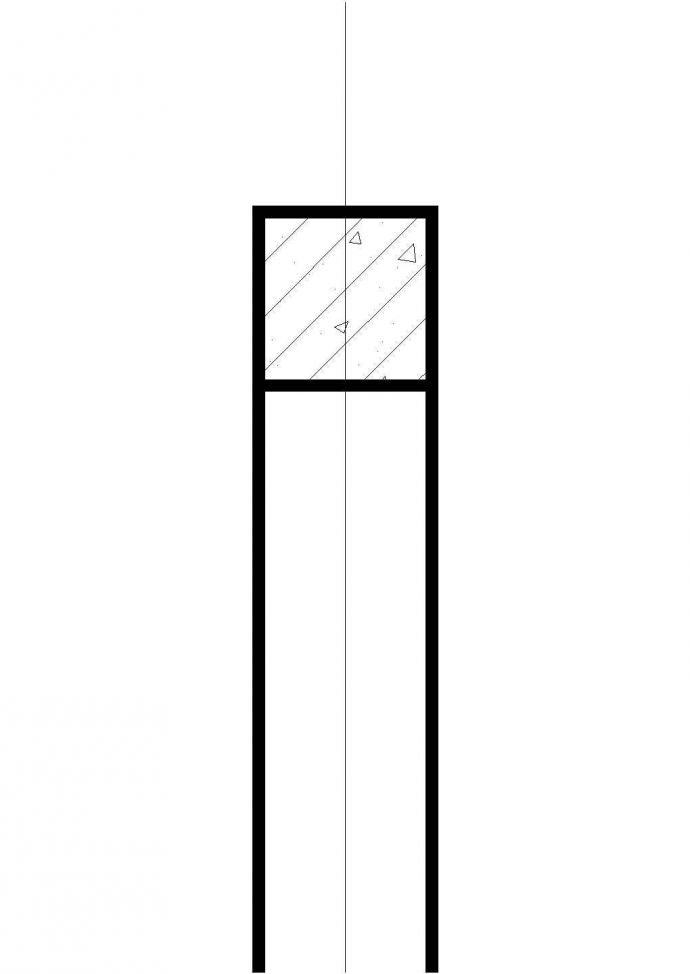 某3470㎡地上六层砖混结构住宅建筑CAD图纸_图1