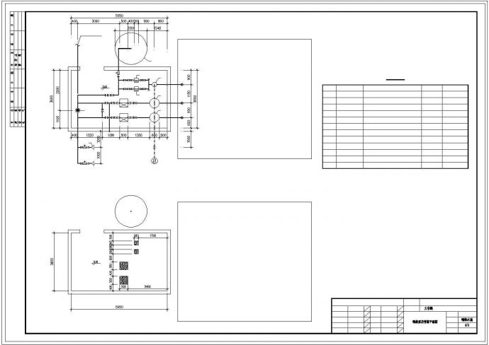 厂房设计_某厂房喷淋系统设计图cad图纸_图1