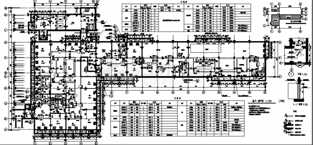 6层15789平方米传染病医院大楼建筑设计施工cad图纸-图一