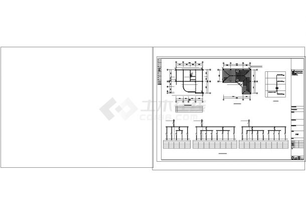 某住宅区三层别墅建筑电气设计CAD施工图-图一