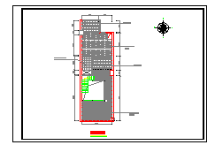 48平米复式户型室内装修设计cad平面施工图纸-图一