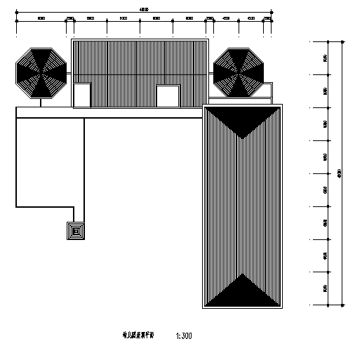 某三层豪华幼儿园教学综合楼建筑施工cad图，共七张-图二