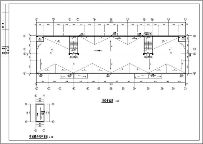 某4133㎡七层住宅楼建筑结构毕业设计图纸（含计算书）_图1