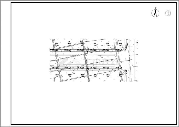 某城市道路排水工程（雨污水管道）设计cad全套施工图-图一