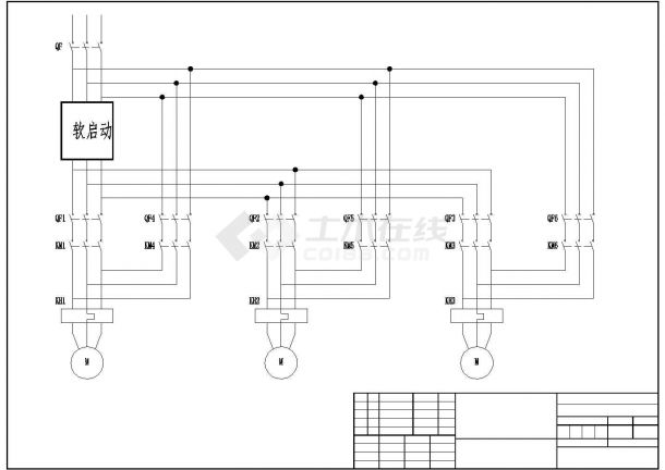 电机控制原理CAD详细参考图-图二