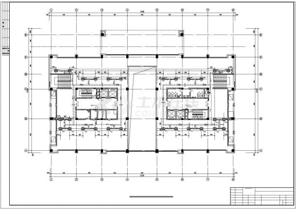 东营某大厦空调通风设计cad施工图纸-图二