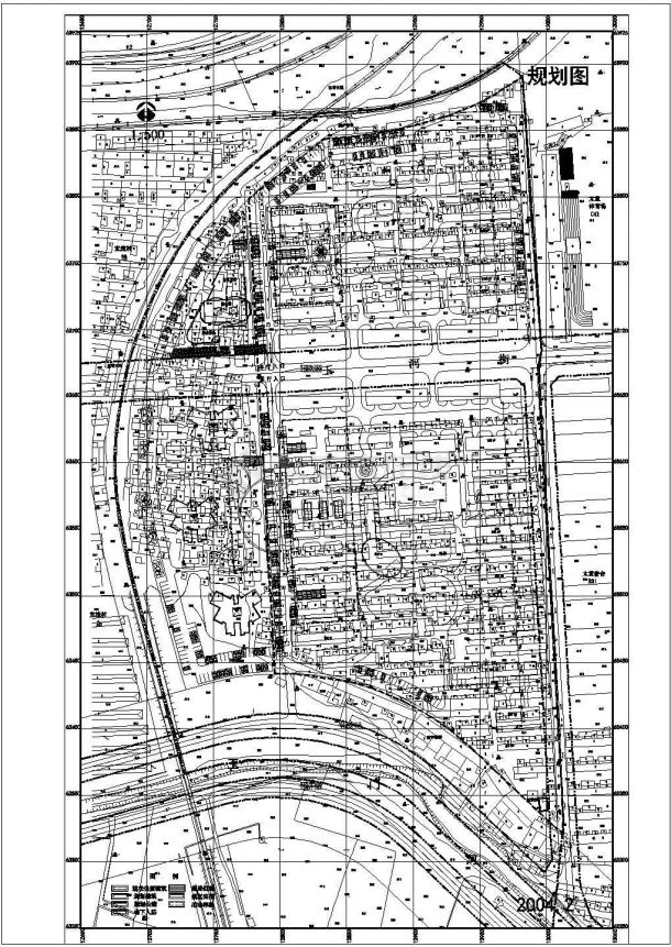 某香玲小区CAD完整设计大样规划图-图一