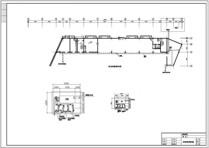 一整套商场建筑通风空调cad设计施工方案图_图1