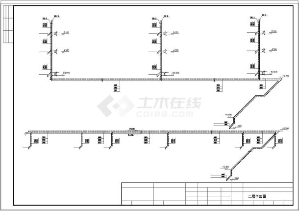 住宅大楼全套地暖工程施工cad设计图纸-图一