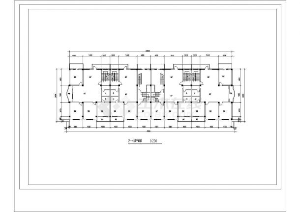 某地区欧式商场建筑设计CAD祥纸-图二
