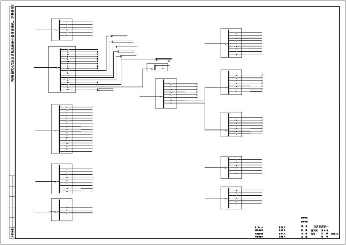 厂房装饰工程电气系统CAD参考图_图1