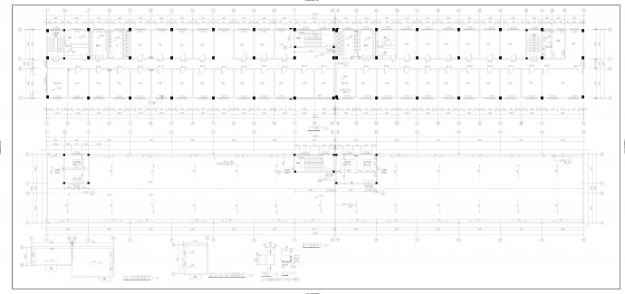 3层多层办公建筑结构设计施工图_图1