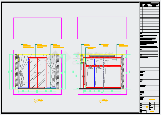 某上海西郊三层别墅施工图CAD完整构造详细平立面图-图一
