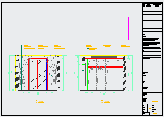 某上海西郊三层别墅施工图CAD完整构造详细平立面图_图1