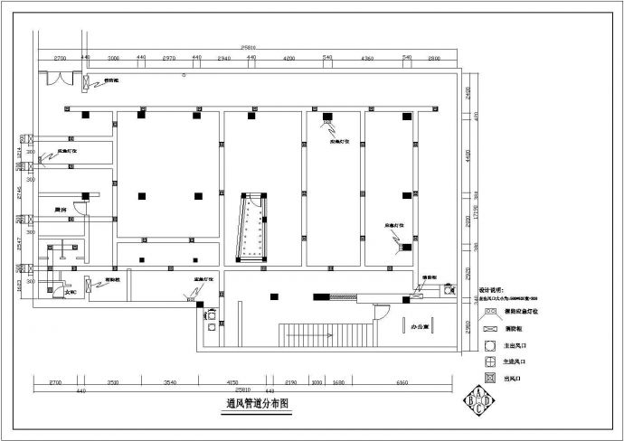 某网吧整层室内设计装修cad设计平面施工图_图1