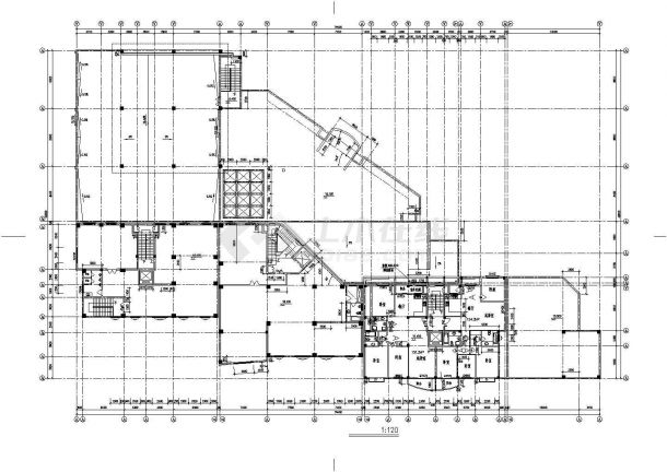 某地区高层住宅建筑CAD图纸-图一