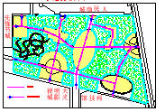 某县城大型文化广场平面详图
