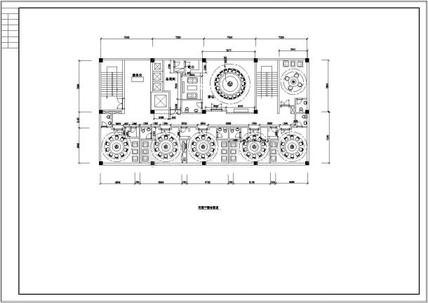  CAD design and construction drawing of the whole interior decoration of a hotel - Figure 2