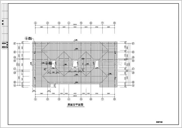 某现代广东农村客家民居楼CAD建筑设计施工构造图-图二