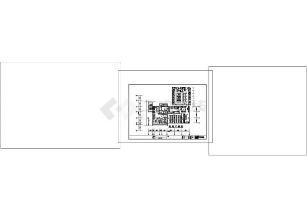 [江西]某四星级酒店桑拿洗浴装修图非常标准CAD图纸设计-图一