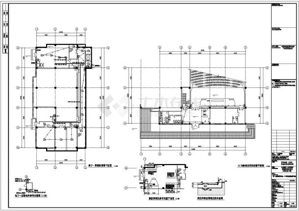 某大学图纸管电气设计图纸-图二