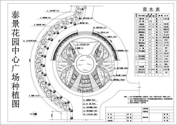 某大型主题花园CAD详细构造设计建筑竣工图_图1