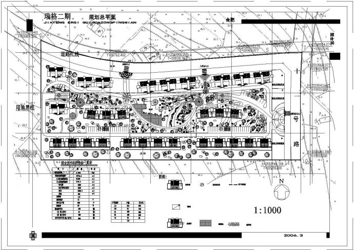 某金苹果公寓小区CAD详细完整设计规划平面图_图1