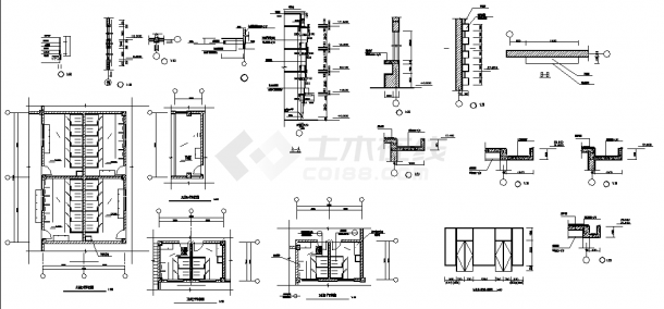 5层15971平方米L型汽车站综合楼建筑设计施工cad图纸，含设计说明-图二