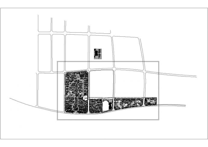 某聚源公园综合小区CAD详细施工构造图纸_图1