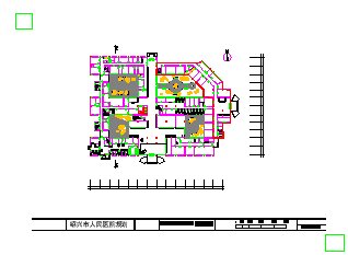 绍兴人民医院规划及建筑方案设计CAD施工全图-图二
