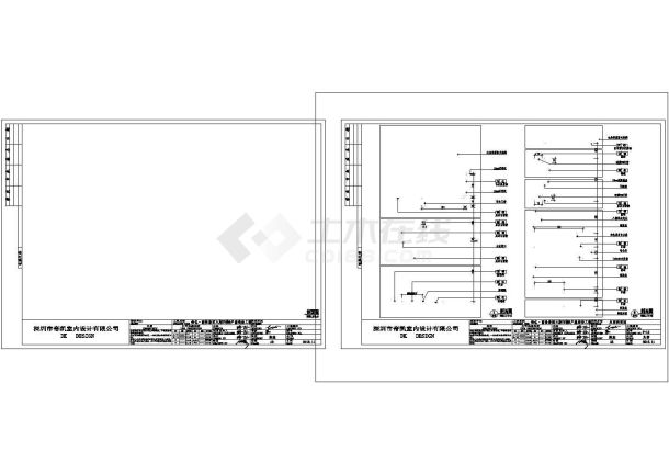 办公楼设计_帝凯设计-民发办公楼施工图+效果图CAD的图纸-图一