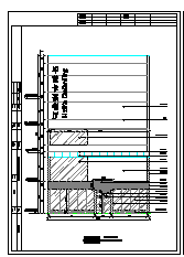 长13.4米 宽9.8米 3层亲水茶餐厅室内装修工程cad施工图纸-图二