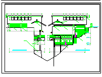 长13.5米 宽7.5米 2层索道上部站茶室建筑设计图纸_图1