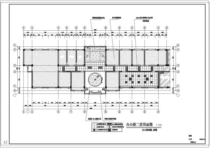 某公安派出所办公大楼建筑CAD整套设计施工图纸_图1