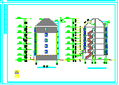 六层住宅小建筑cad详细施工图纸