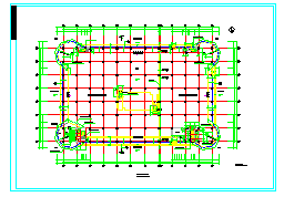 某大型商业建筑CAD结构设计施工图纸_图1