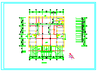 某地多层办公楼方案CAD施工设计图纸_图1