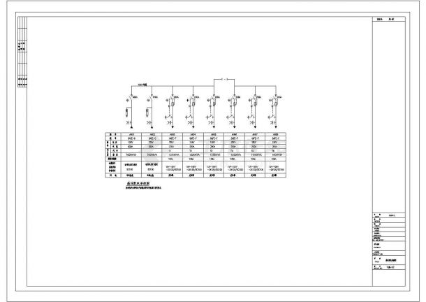 某高层商业大厦强弱电低压配电系统CAD节点构造图-图一